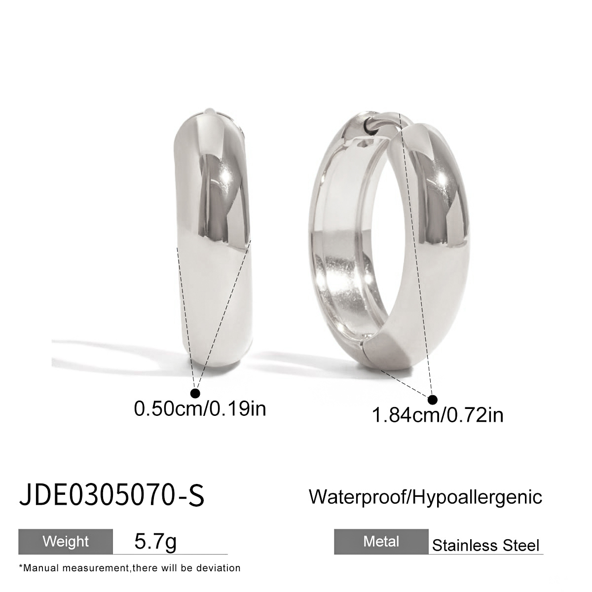 JDE0305070-S d'argento