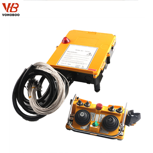 F24-60 personalizzato radiocomando industriale gru impermeabile 2 trasmettitore e 1 ricevitore codice fisso in plastica - Product Image 3