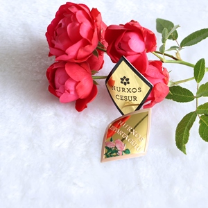 צלחת תווית אלומיניום מובלט מדבקה אישית מתכת אלומיניום צלחת עבור יין בושם בקבוקים באיכות גבוהה תוויות אריזה