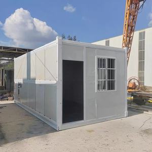 Module de pliage de luxe en acier modulaire préfabriqué pour chambre simple de 20 pieds de haute qualité pliable pour un transport facile - Product Image 2