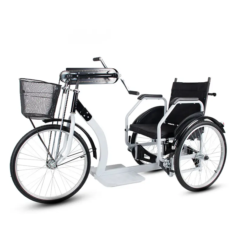 विकलांग लोगों के लिए नया उत्पाद प्रीमियम फोल्डेबल हैंड-पेल्ड ट्रिक हैंड-चालित ट्राइसाइकिल