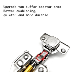 Đầy đủ lớp phủ nhiệm vụ nặng nề giấu bản lề đồ nội thất phần cứng bản lề đầy đủ lớp phủ cửa tủ bản lề - Product Image 5