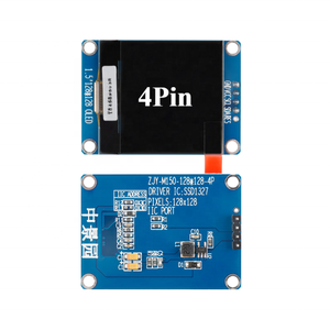 Modulo OLED da 1.5 pollici 1.5 "128x128 schermo LCD LED Display modulo 128*128 SSD1327 SPI/IIC I2C interfaccia per Arduino 4pin 7pin
