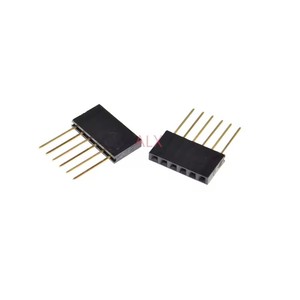 6 Pin singola fila dritta femmina perno 2.54mm Pitch Pin lungo 11mm connettore presa 1x6 6 Pin per Arduino Pcb