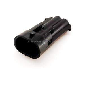 Enchufe macho hembra Delphi de 2 pines para Sensor de temperatura conector impermeable automotriz 12052641 12162000 - Product Image 4