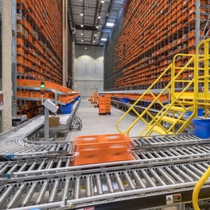 Heavy Duty Asrs <strong>Automated</strong> Racking Warehouse Roller Conveyor Automation <strong>System</strong> - Product Image 2
