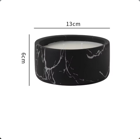 Marble Black Silver