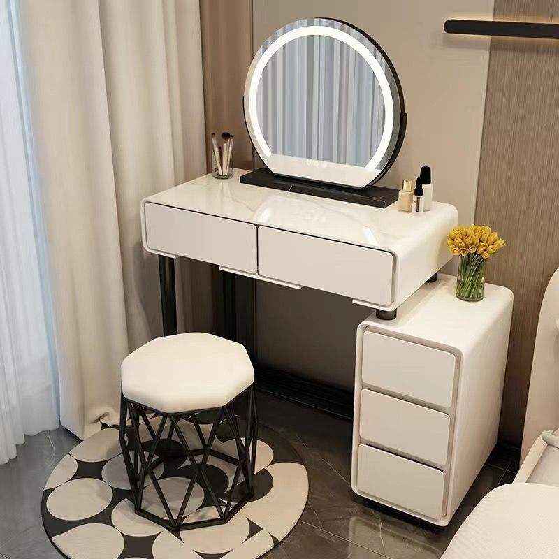 Tabla + espejo + nido taburete (placa de roca)