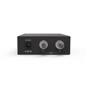 Miniconvertidor de fibra óptica, 1 canal, 12G, 4K, 12G-SDI, transceptor de fibra de vídeo con Tally y bucle, modo único, núcleo único, LC - Product Image 4