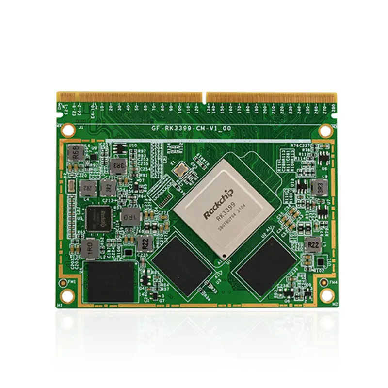 High performance Rockchip SOM RK3399 Linux core board support MIPI/LVDS/EDP display interface for Market advertising terminal