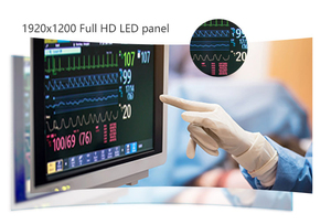 J-Well 10 Inch 1920x1200 <strong>TFT</strong> <strong>LCD</strong> <strong>Monitor</strong> IPS Panel <strong>with</strong> for HDMI VGA USB <strong>BNC</strong> AV Touch Screen and Speaker - Product Image 4