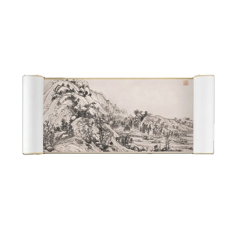 Huang Gongwang Dwelling in the Fuchun Mountains landscape Reproduction Chinese traditional painting and wall arts home decor