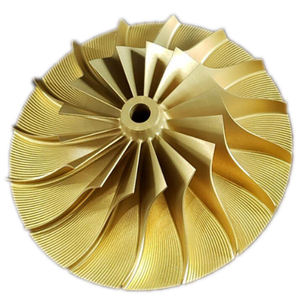 Precision CNC Machined Aluminum Alloy Titanium High Pressure Water Pump <strong>Impeller</strong>