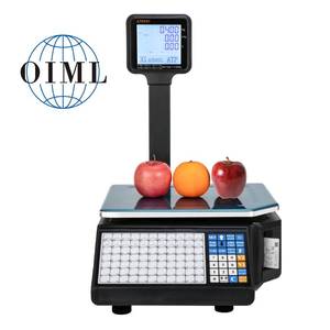 Digital <strong>Scale</strong> With Printer Weighing <strong>Scale</strong> ATP SC15/30 Waterproof 15kg 30kg Digital Weighing <strong>Scale</strong> With Barcode Label Printer - Product Image 3