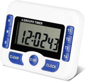 Timer da cucina timer digitale a 4 gruppi studio timer a 4 canali - Product Image 1