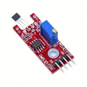 Módulo de Sensor de Hall magnético lineal, interruptor de placa de Sensor de Hall de conteo de velocidad, para Arduino Diy KY024, Sensor de Hall, 1 unidad