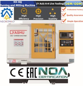 Large Swing Range 4 Axis Cnc Turning Milling Center Machine Advanced Tech Slant Bed Lathe CNC Turning and Milling Lathe Machine - Product Image 2