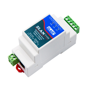 ZLAN5143D Tamaño pequeño Din Rail Montado Modbus RTU TCP Ethernet Un puerto serie Aplicaciones IoT Redes de comunicación Modbus - Product Image 5