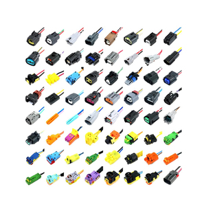 Conector de controlador de vehículo eléctrico serie, Cable de alambre de automóvil, conector sellado, 1 Juego de 9 pines, 2,3 Usb, 200 Uds. - Product Image 1