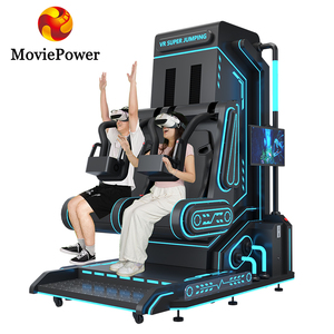 9D VR 2 Seater Vr Machine Indoor Amusement Equipment <strong>Robot</strong> Controlado Airbus Flight <strong>Simulator</strong> 9D Visual Reality Game - Product Image 1