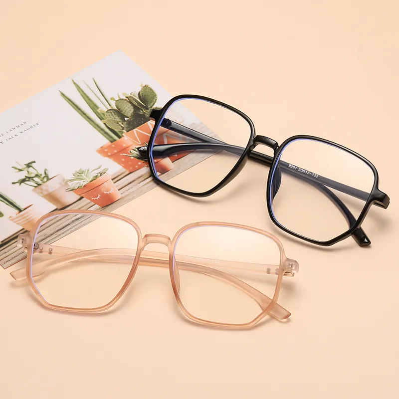 2020 moda Mulheres míopes anti blue ray TR90 INS Lente Clara óculos óculos frames 9281