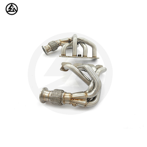 CSZ yüksek kalite ücretsiz akış paslanmaz çelik Manifold başlığı Ferrari 458 4.5L düz boru başlıkları için - Product Image 4
