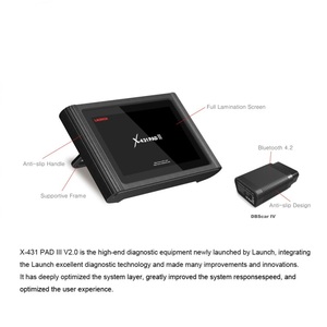 Lancio originale X431 PAD III PAD 3 V2.0 versione globale strumento diagnostico completo supporto codifica e programmazione aggiornamento gratuito su - Product Image 3