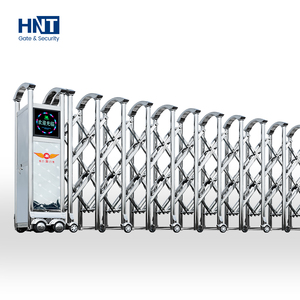 HNT Automático Retrátil Portão Exterior Cerca Driveway Segurança Slide Barreira Portão Principal Trackless Armazém Villa - Product Image 4