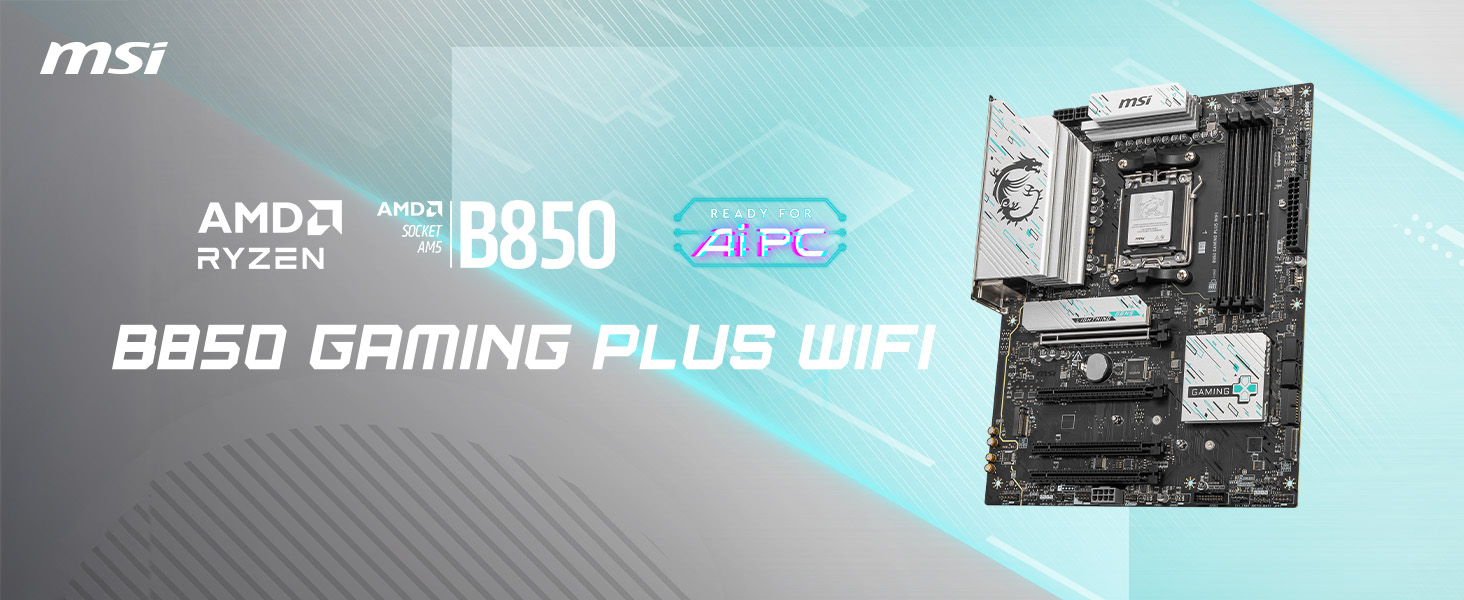 MSI B850 GAMING PLUS WIFI