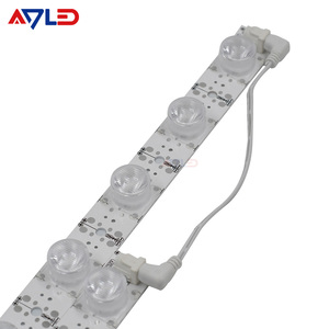 แถบไฟ LED 28.8W DC 12V 24V ประสิทธิภาพสูงกันน้ำ IP20 18ไฟ /m พร้อมขอบ LED สำหรับโฆษณากล่องไฟ - Product Image 1