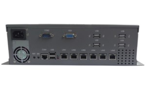 用于远程监控的6Lan 2COM 6USB工业嵌入式系统边缘计算机