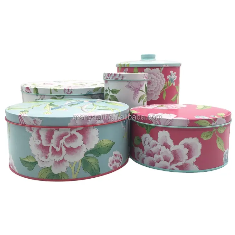 Fast delivery Valentine's Day gift tin box set for candy wedding with high performance