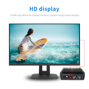3865U / I3-7100 / I5-7200 Six Network Port Gigabit Soft Router Mini <strong>Computer</strong> Host Home Office Embedded Industrial <strong>Control</strong> Comput - Product Image 5