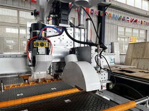 Fabricación de muebles Cambio automático de herramientas Enrutador de madera de 3 ejes Máquina enrutadora Atc Cnc con sierra - Product Image 6