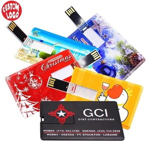 Bán Sỉ Thiết Kế Logo Tùy Chỉnh Bằng Nhựa Đĩa Quét 64GB 128GB 256GB 512GB Ổ <span class=keywords><strong>Usb</strong></span> Flash Trống Thẻ Tín Dụng Mẫu 8Gb - Product Image 1