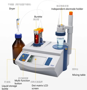Ti-40 otomatik LCD ekran klchloride iyonları potansiyel Titrator desteği DET MET & SET üç model 1 yıl garanti makine testi - Product Image 3