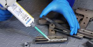 Cartucce adesive per siringhe con ugello di miscelazione statico in resina epossidica a 16 elementi 1:1 50ml B 2:1 plastica per iniezione MB3216D punta del miscelatore - Product Image 6