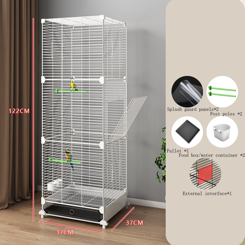 Mesh design, 3 compartments, 5-piece set.