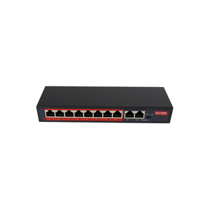 2 Uplink portu ve IPC/LAN Dip anahtarı yönetilmeyen AI PoE anahtarı ile 12-57v 8 port 100M PoE anahtarı - Product Image 3
