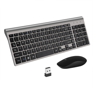 2.4G Wireless <strong>Keyboard</strong> and <strong>Mouse</strong> Set <strong>Keyboard</strong> and <strong>Mouse</strong> Thin Numeric Desktop Laptop Office Silent <strong>Keyboard</strong> - Product Image 1