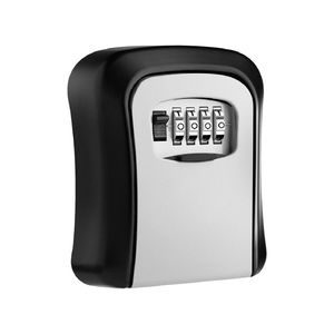 Cheap Full Plastic Key Lock Box 4 Digits Combination Weatherproof Wall <strong>Mount</strong> Key Safe <strong>Hide</strong> a Key Outside with Resettable Code - Product Image 4