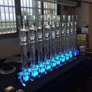 Кристалл K9, тонко шлифовальный Хрустальный Римский колонок, заводской размер по индивидуальному заказу - Product Image 4