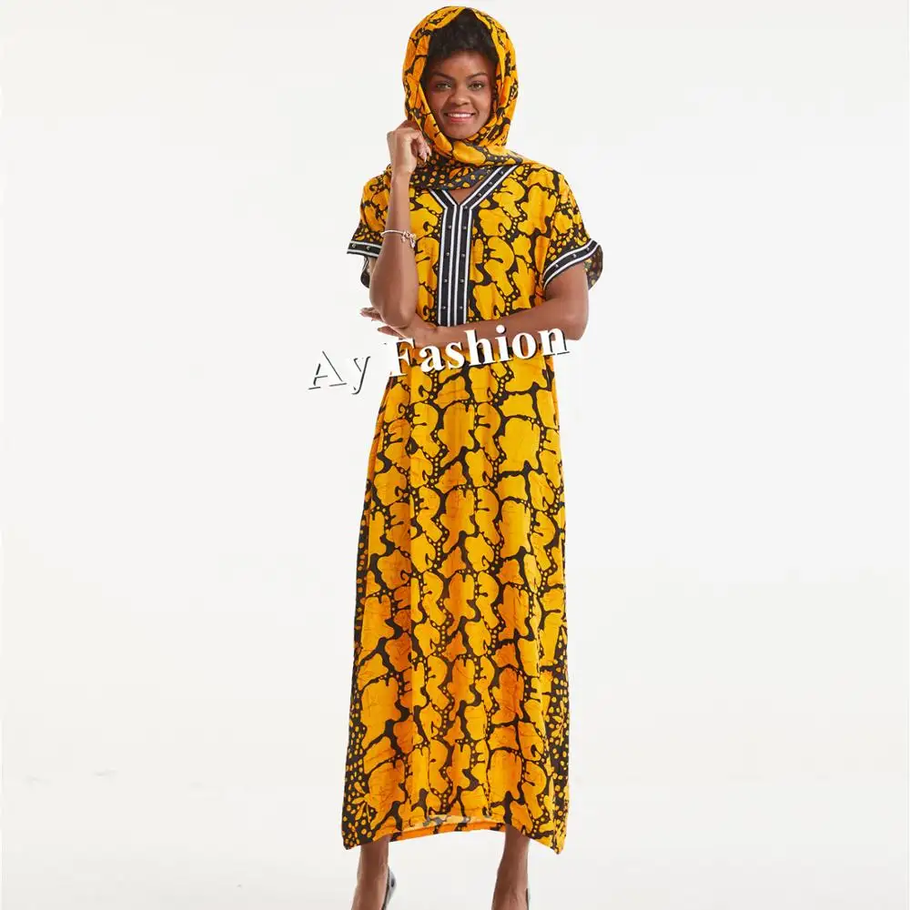 Moderna Signore Vestito Da Sera Africano Kitenge Progetta Abiti di Moda