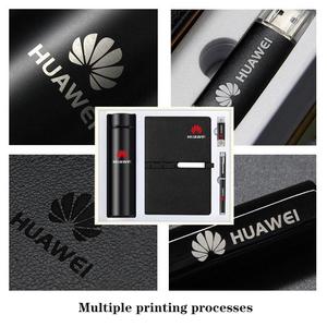 高品质定制标志办公室赠送企业礼品促销商务礼品套装雨伞和男士真空杯