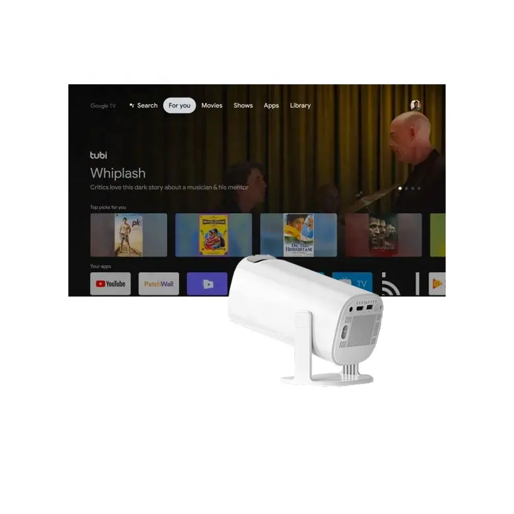 ЖК-проектор портативный проектор Фристайл вращающийся домашний кинотеатр Android11 Wifi 5g 50000 часов 150 ANSI Lumens OEM Android 11
