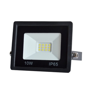 低価格で100wハロゲンライトに相当するスリムな10w屋外LEDフラッドライトハロゲン - Product Image 1