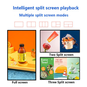 Wand montage 21,5 27 Zoll Digital Signage Netzwerk Android Wifi LCD Werbung Display Werbung Player - Product Image 6