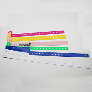 13.56MHz una volta utilizzare braccialetti di identificazione in vinile per uso ospedaliero RFID in PVC medicali usa e getta RFID - Product Image 5