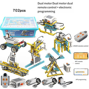 STEM App RC Control CB10 Science Educational DIY <strong>Programming</strong> Robot Building Block Toys Set for Children - Product Image 6