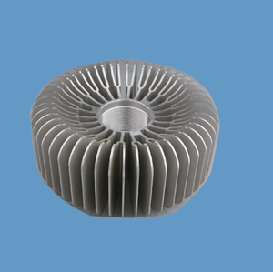 Custom Aluminum Heat Sink <strong>Oval</strong> Aluminum Extrusion Heat Sink CNC Anodized LED Explosion-proof Lamp <strong>Heatsink</strong> - Product Image 5